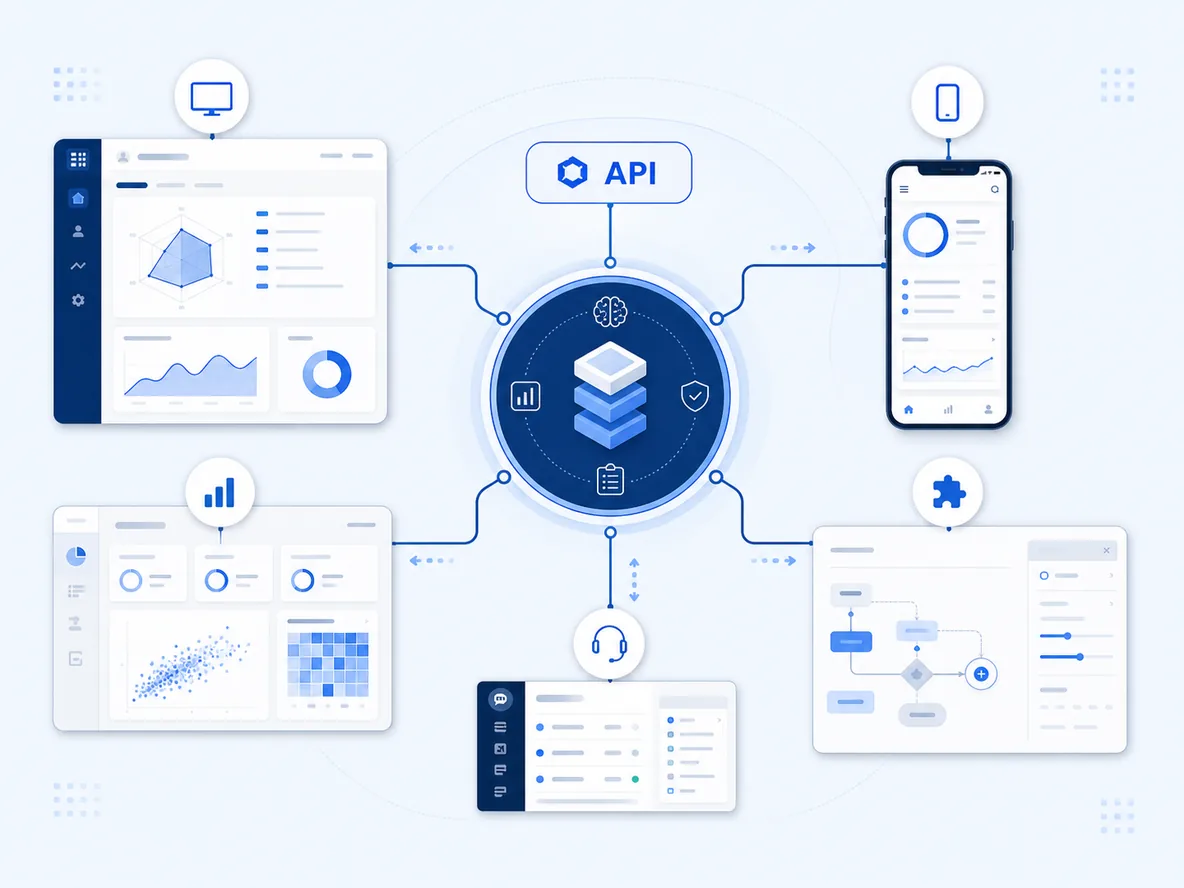 BECA 인지평가 기능을 웹과 모바일, 데이터 분석 및 맞춤형 Task에 연결하는 Web API 구조